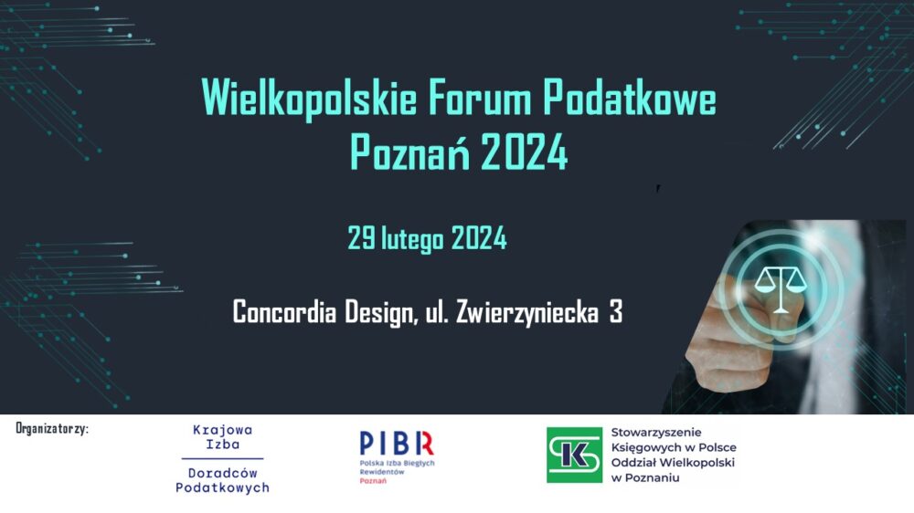 Wielkopolskie Forum Podatkowe 2024